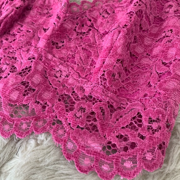 NEW free people Celine bralette lace M - Picture 6 of 7